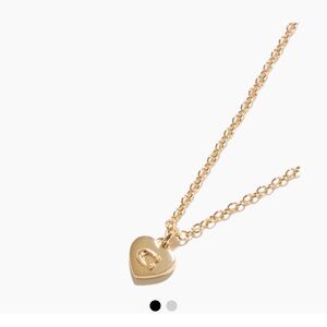Coach Gold Heart Pendant Necklace